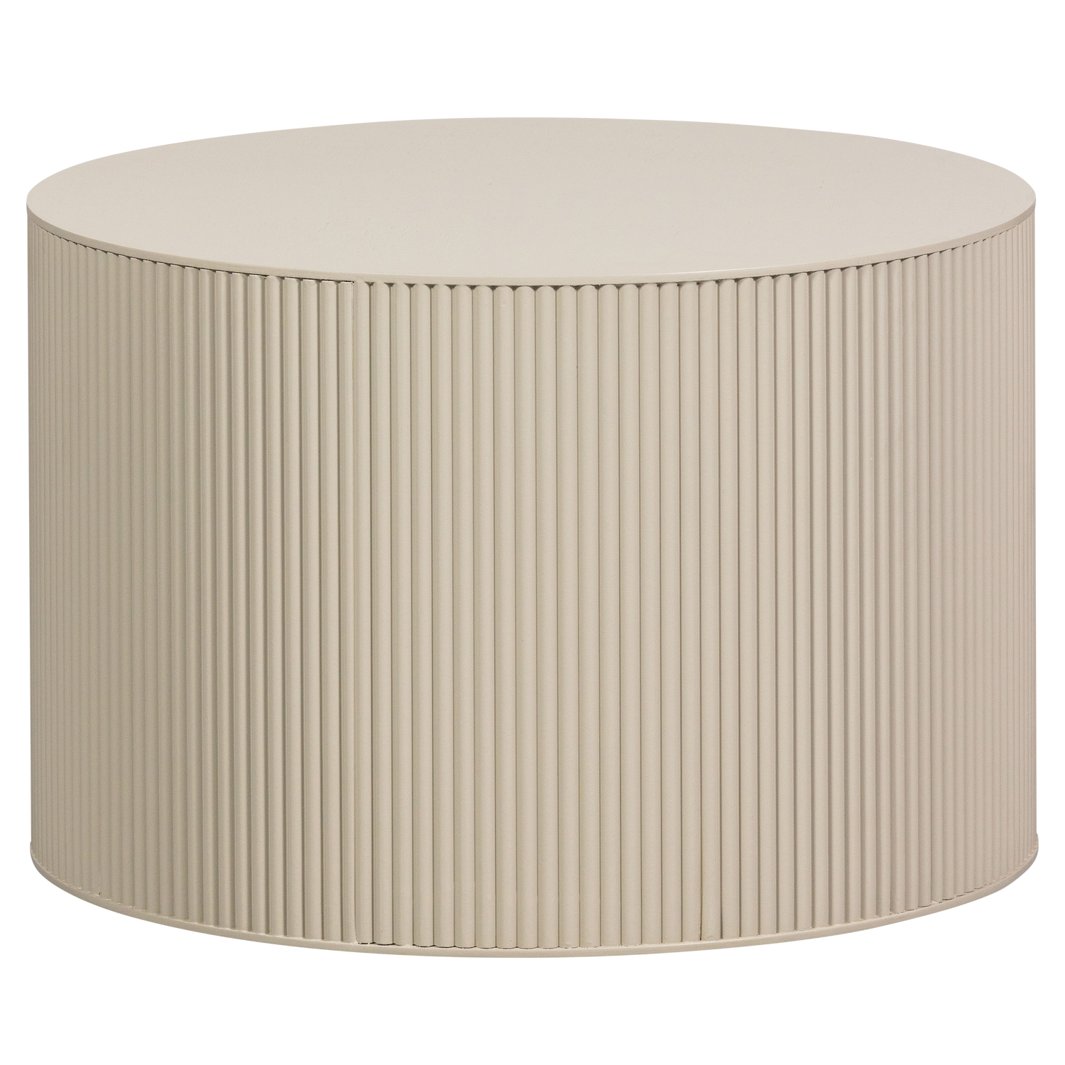 Tavolino sanne rotondo beige antico