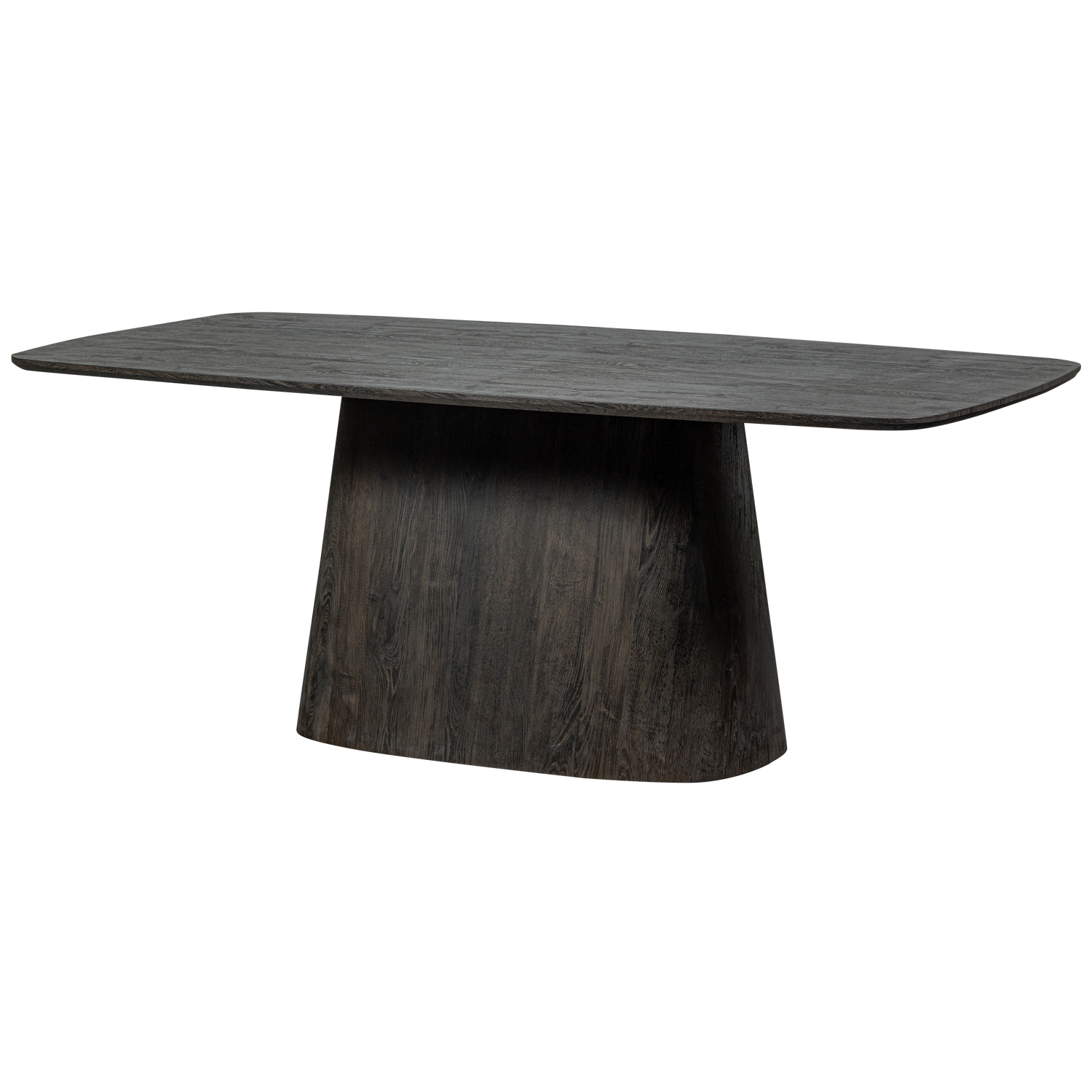 Tavolo da pranzo leah mdf marrone scuro 200x105cm