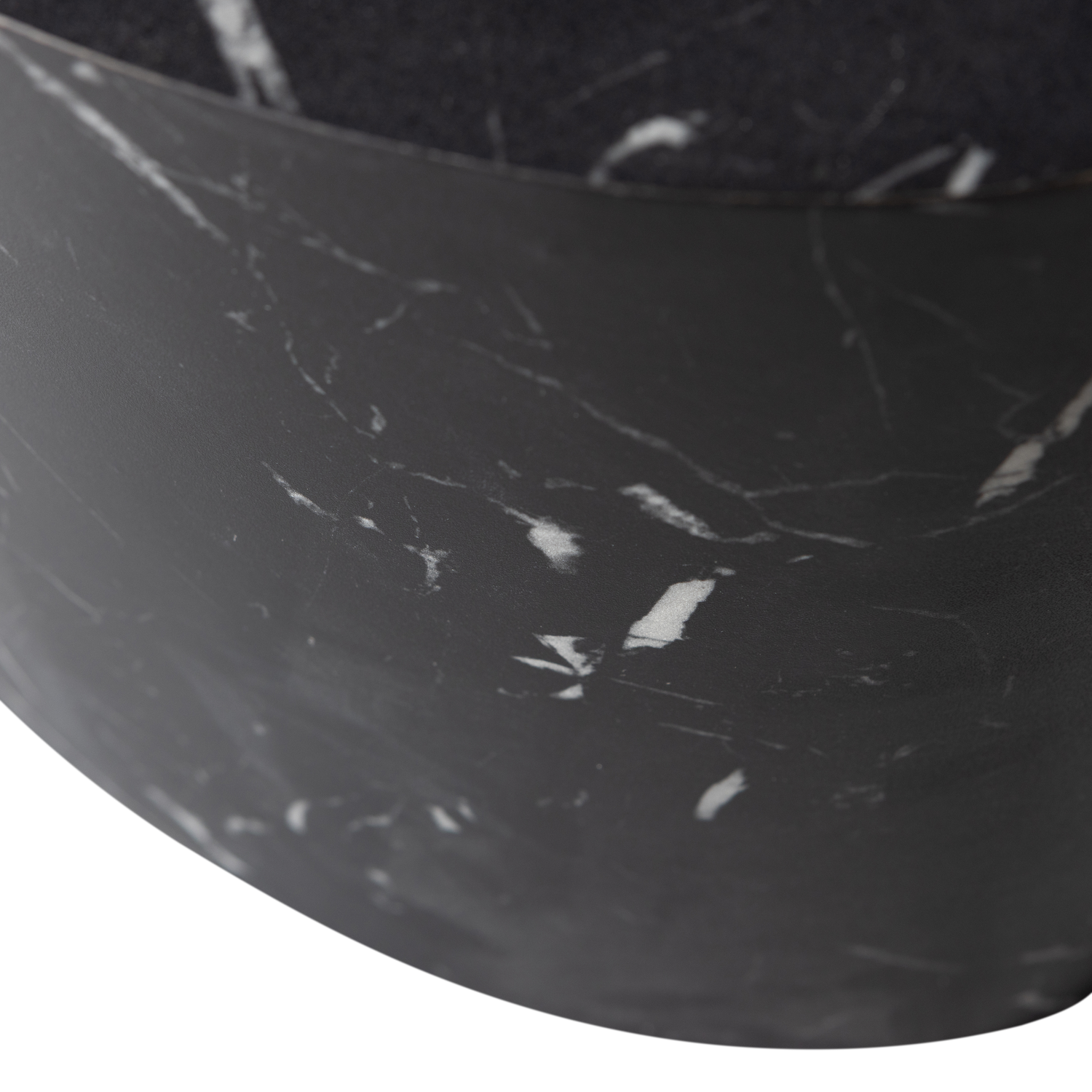 Tavolino quint mdf nero 40x48x33cm