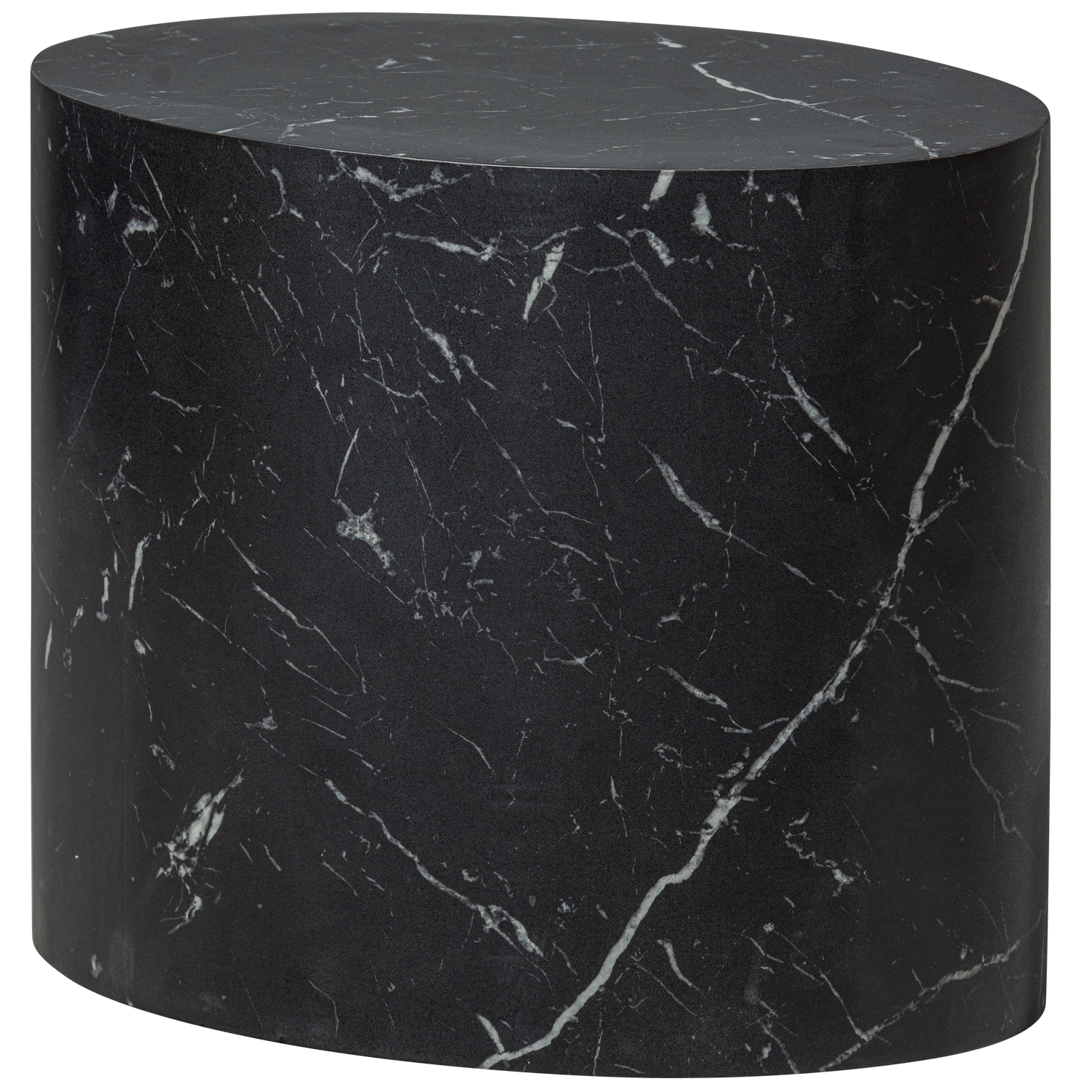 Tavolino quint mdf nero 40x48x33cm