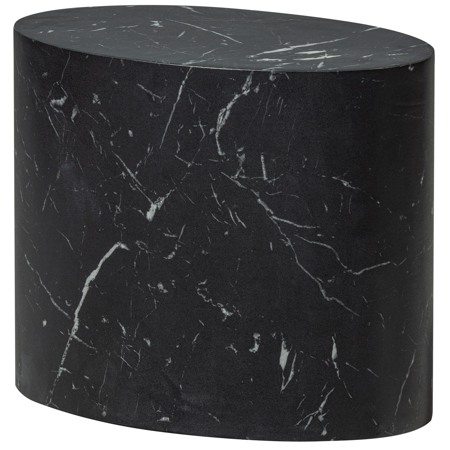 Tavolino quint mdf nero 33x40x24cm