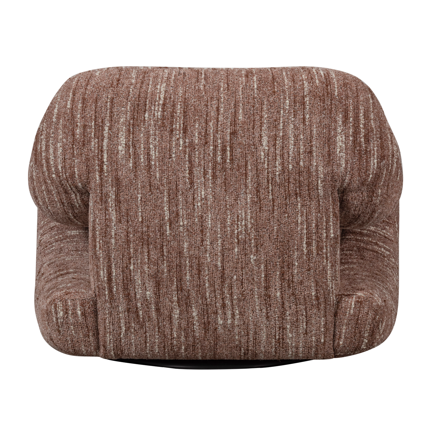 Folke poltrona ciniglia rosa antico melange