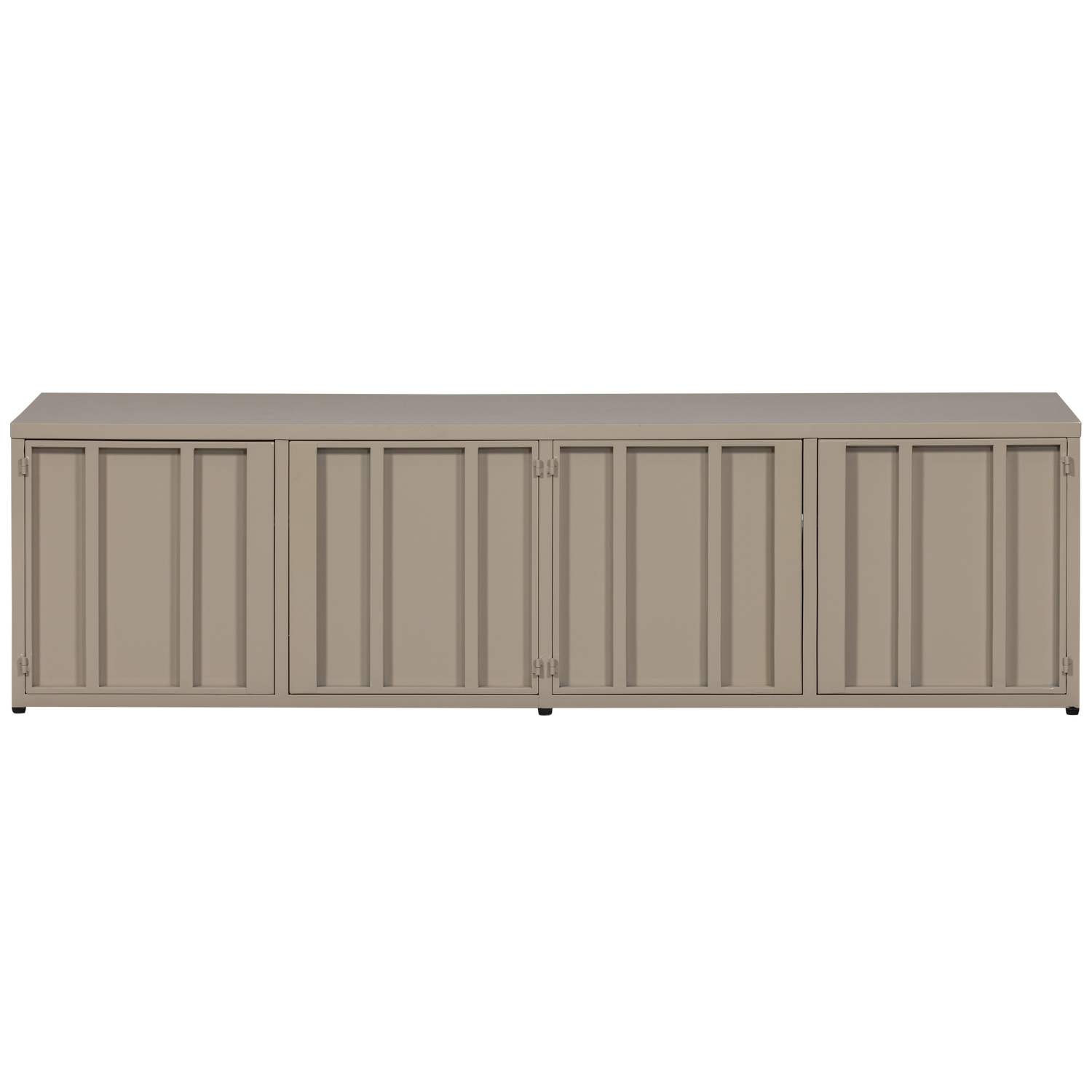 Porta tv level metallo sabbia 44x160cm