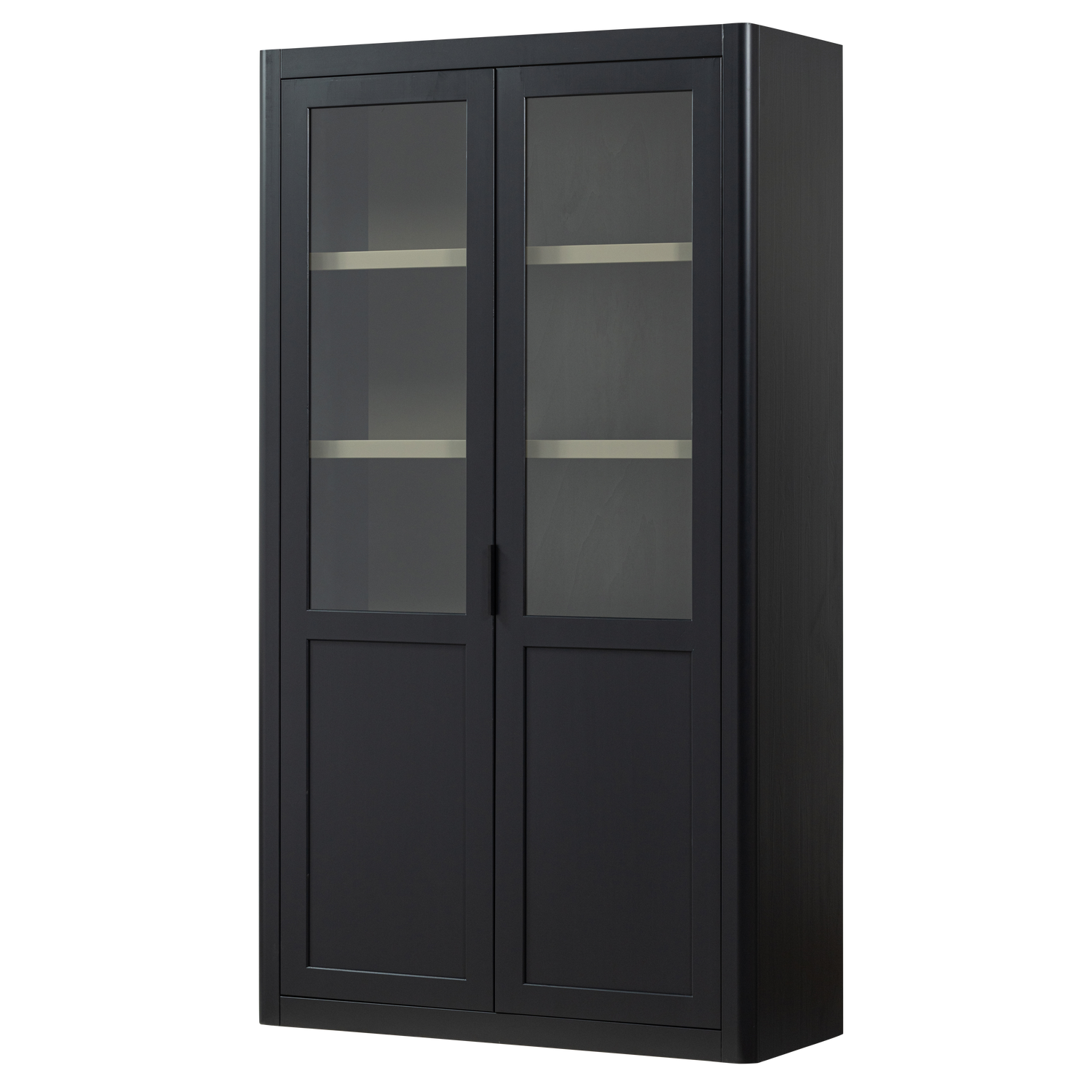 Vetrina gunnar in pino nero opaco [fsc]