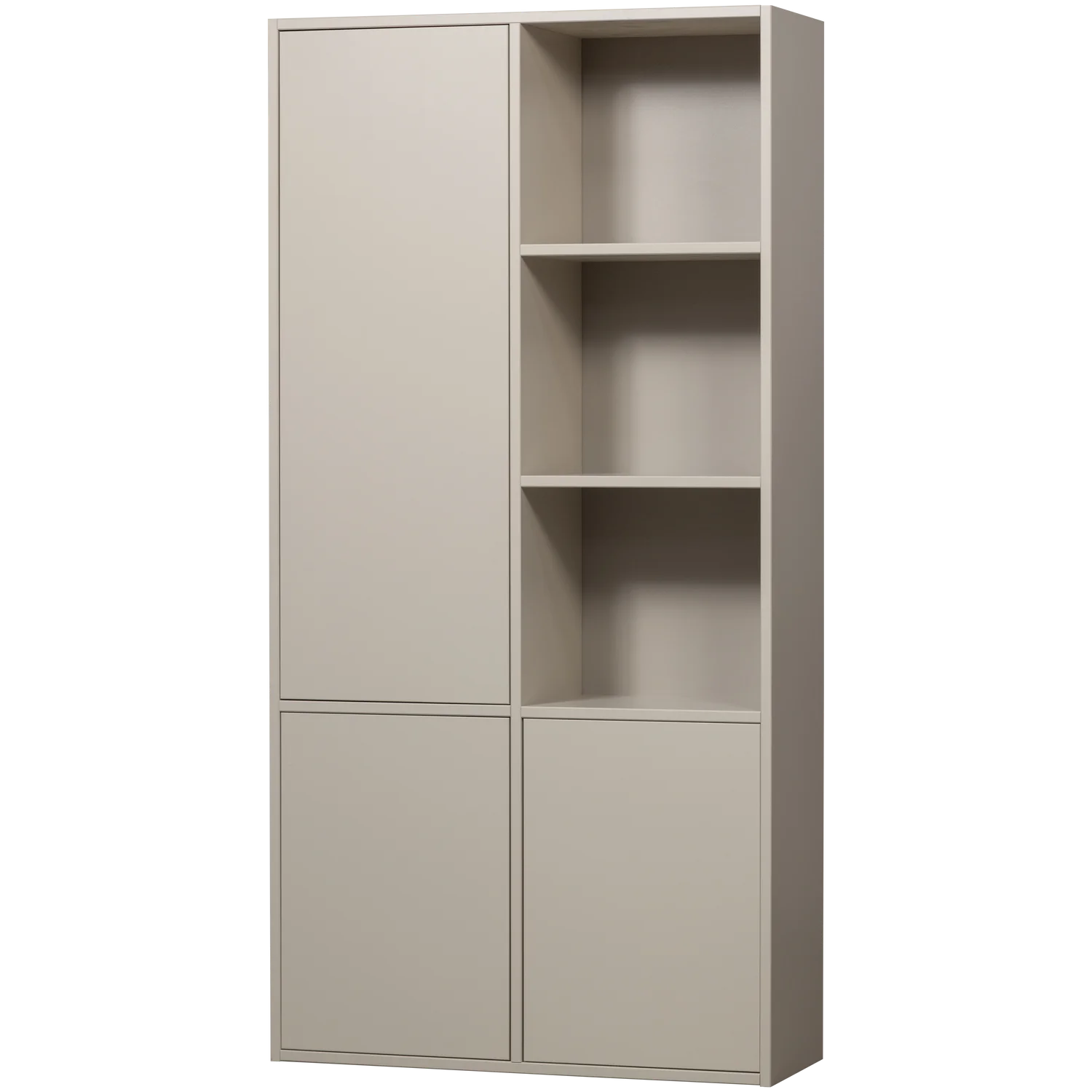 Mobile libreria contenitore sinistra per parete tv Maggy – WOOOD