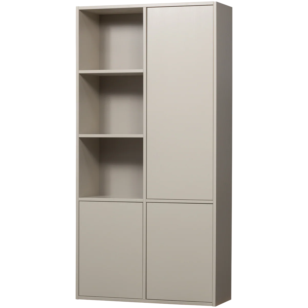 Mobile libreria contenitore destra per parete tv  Maggy – WOOOD
