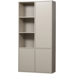 Mobile libreria contenitore destra per parete tv  Maggy – WOOOD Image