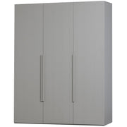 Rens armadio 3 ante maniglia lunga noce/grigio ciottolo