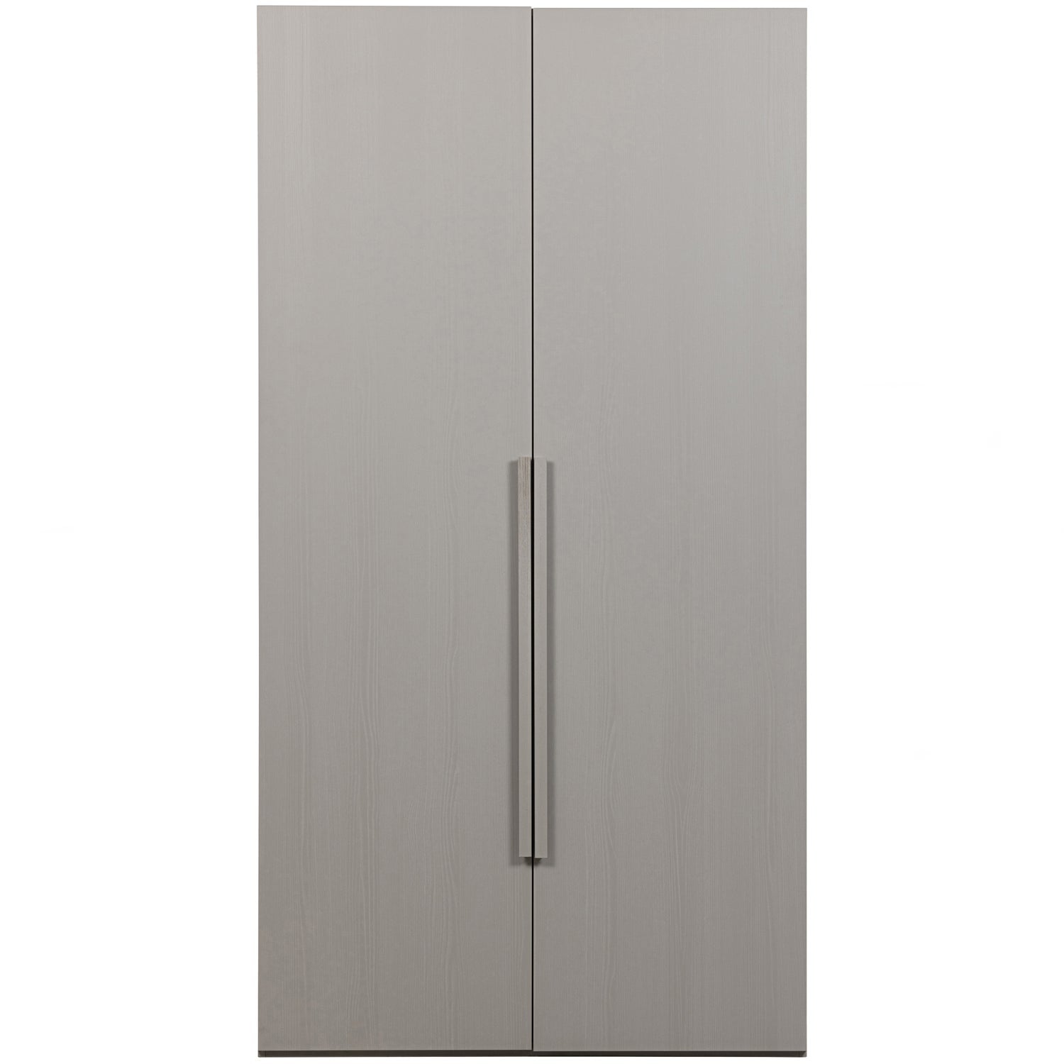 Rens armadio 2 ante maniglia lunga noce/grigio ciottolo