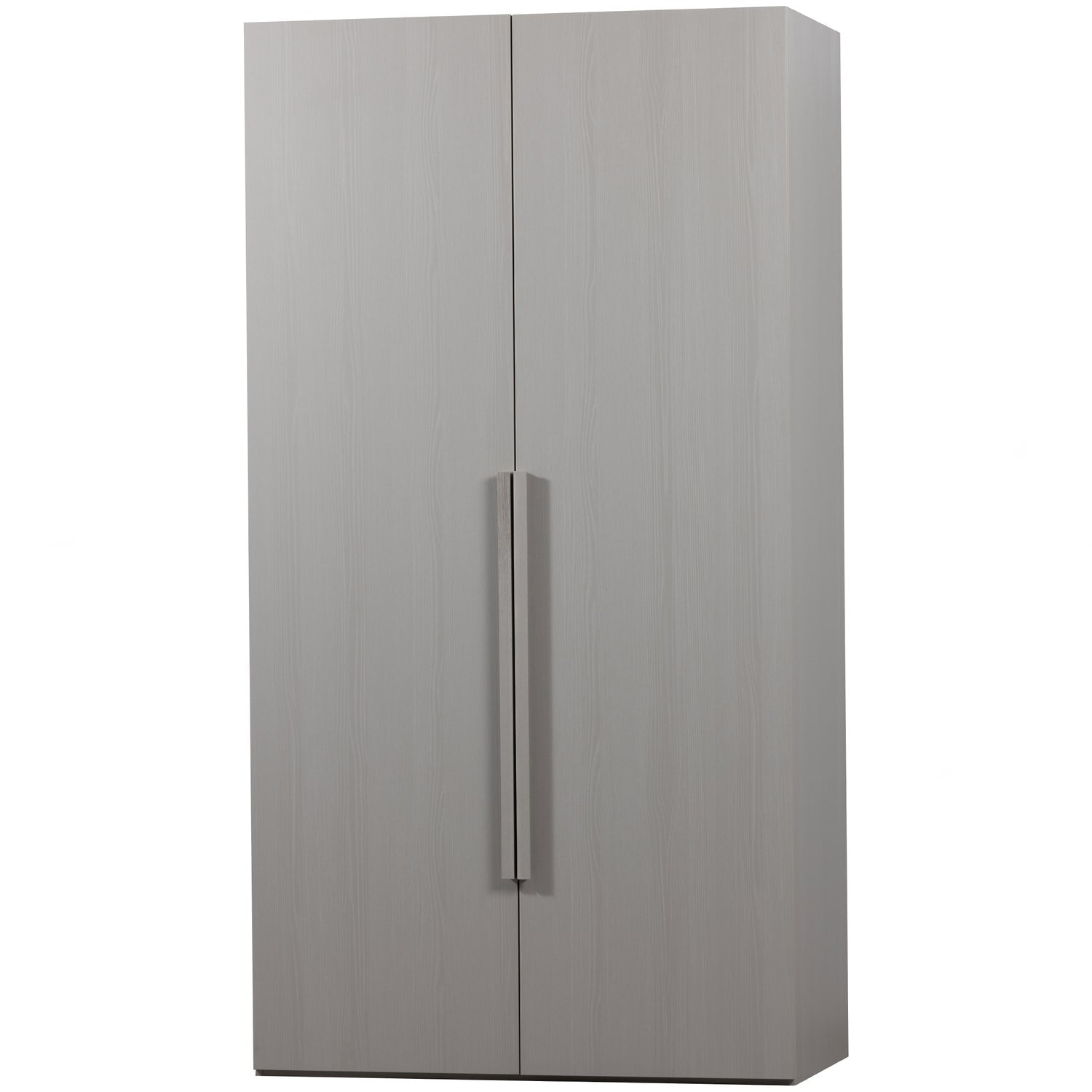 Rens armadio 2 ante maniglia lunga noce/grigio ciottolo