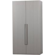 Rens armadio 2 ante maniglia lunga noce/grigio ciottolo