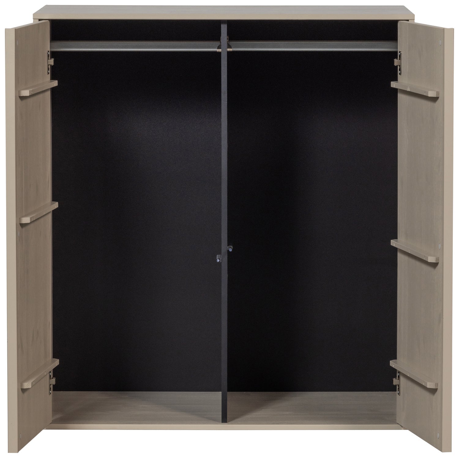 Armadio giornaliero doppio 110x100cm pino