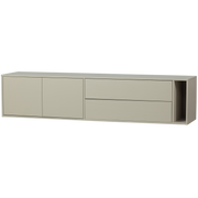 Mobile tv settle down 200cm polvere di pino