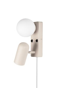 Lampada da parete Doppio