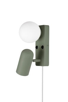 Lampada da parete Doppio
