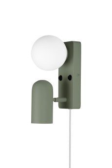 Lampada da parete Doppio