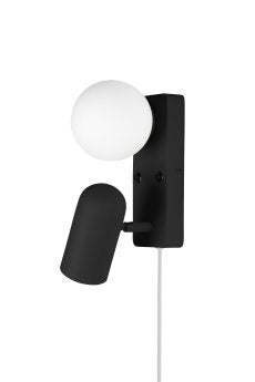 Lampada da parete Doppio