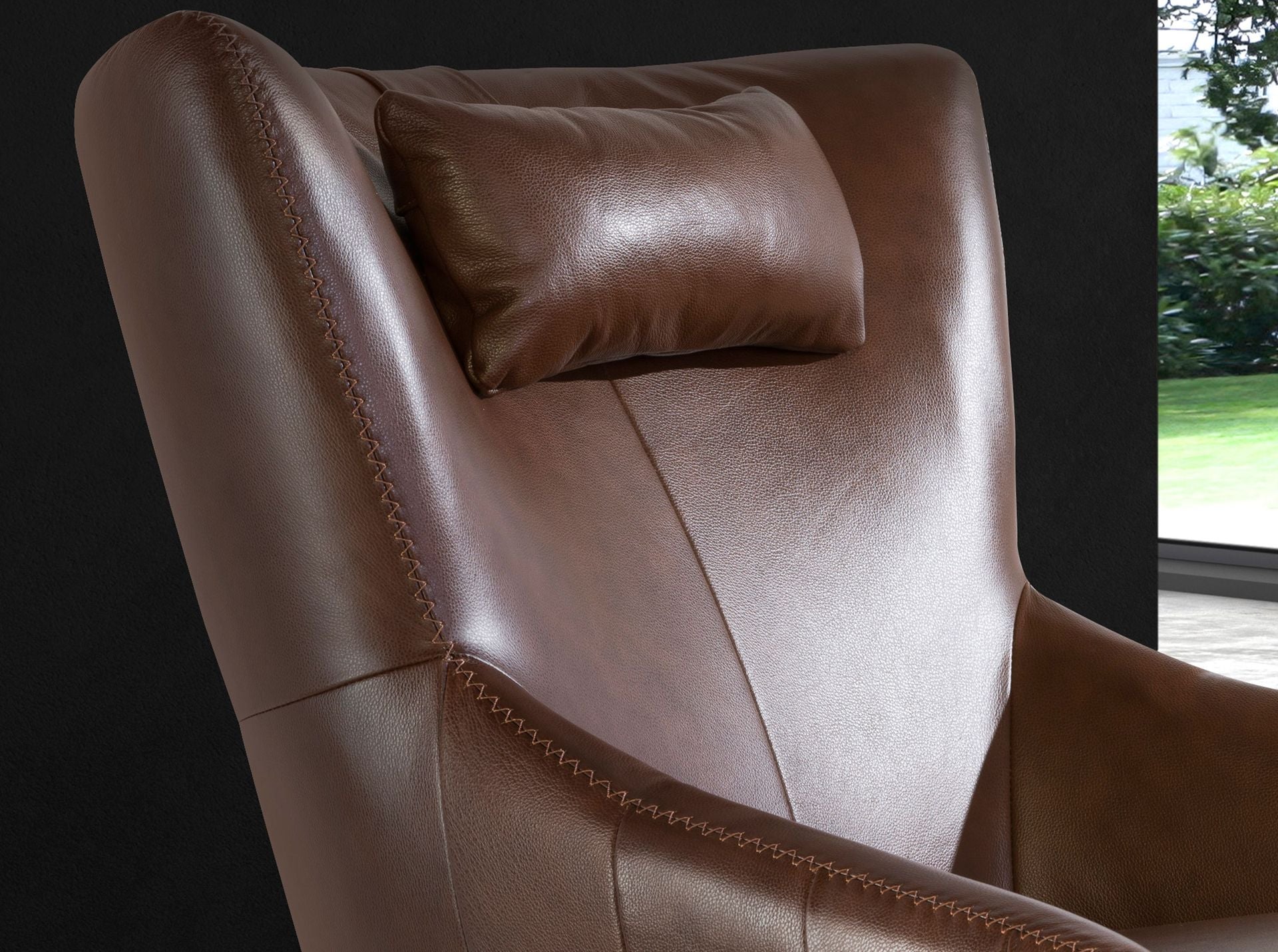 Samunshi Portachiavi In Pelle Con Incisione 'Werkstatt' - Marrone Cognac, 12x2,8 Cm, Fatto A Mano In Germania, Regalo Uomo Donna