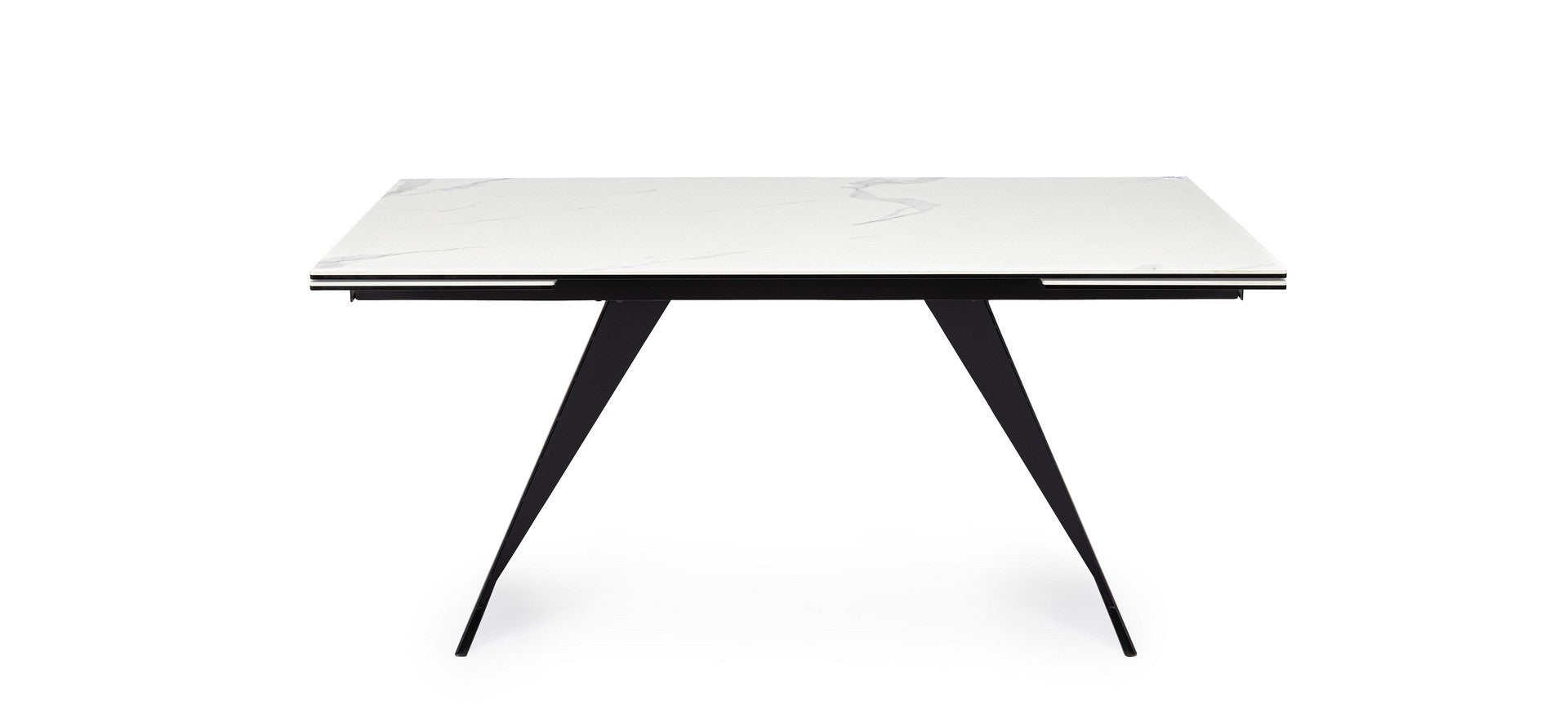 Tavolo allungabile in ceramica su vetro temperato 160-240x90 cm