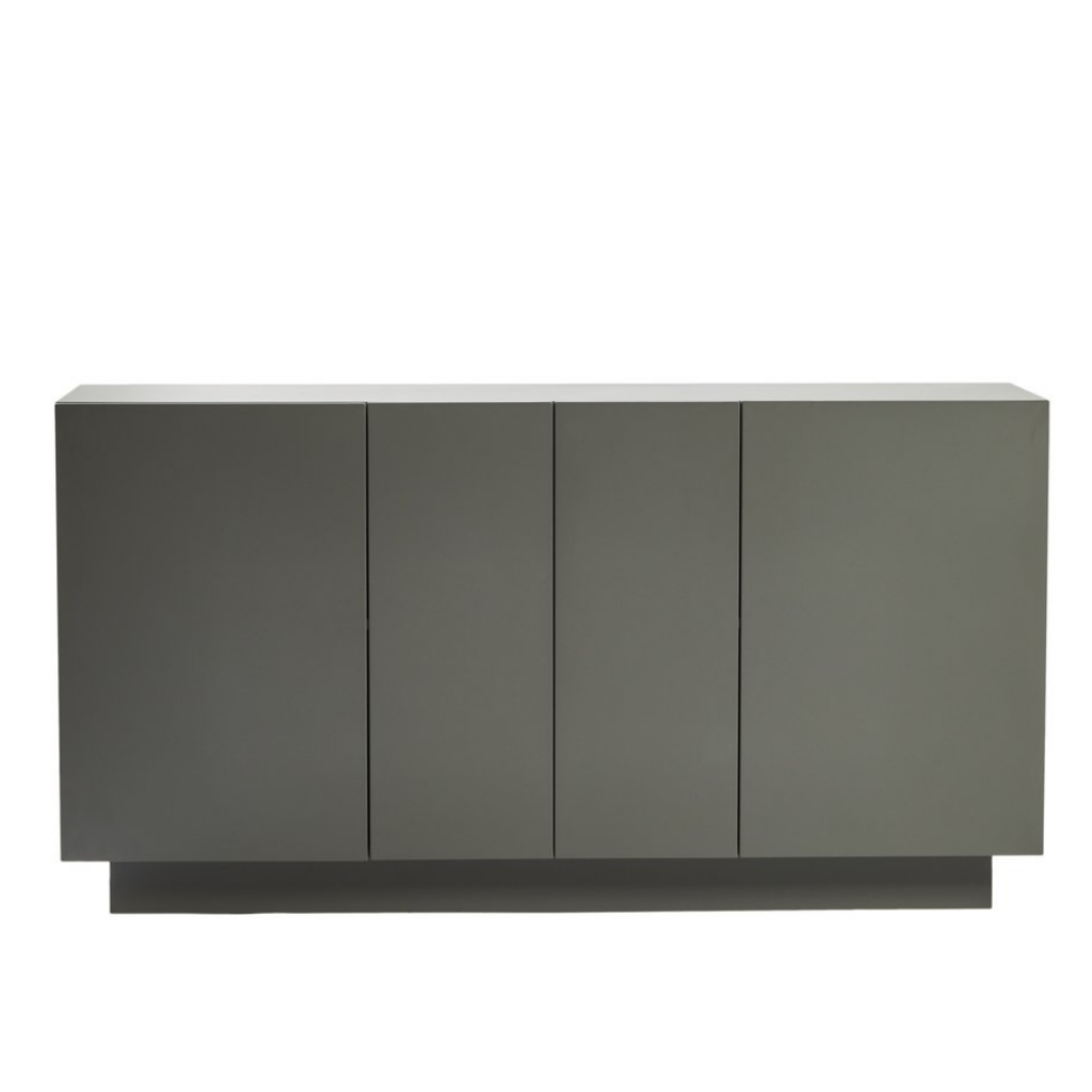 Credenza Gorizia grigio scuro opaco