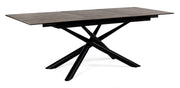 Tavolo allungabile in ceramica su vetro temperato 160-220x90 cm