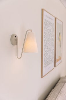 Lampada da parete Lou Bouclé