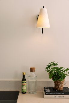 Lampada da parete Lou Bouclé