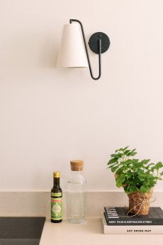 Lampada da parete Lou Bouclé