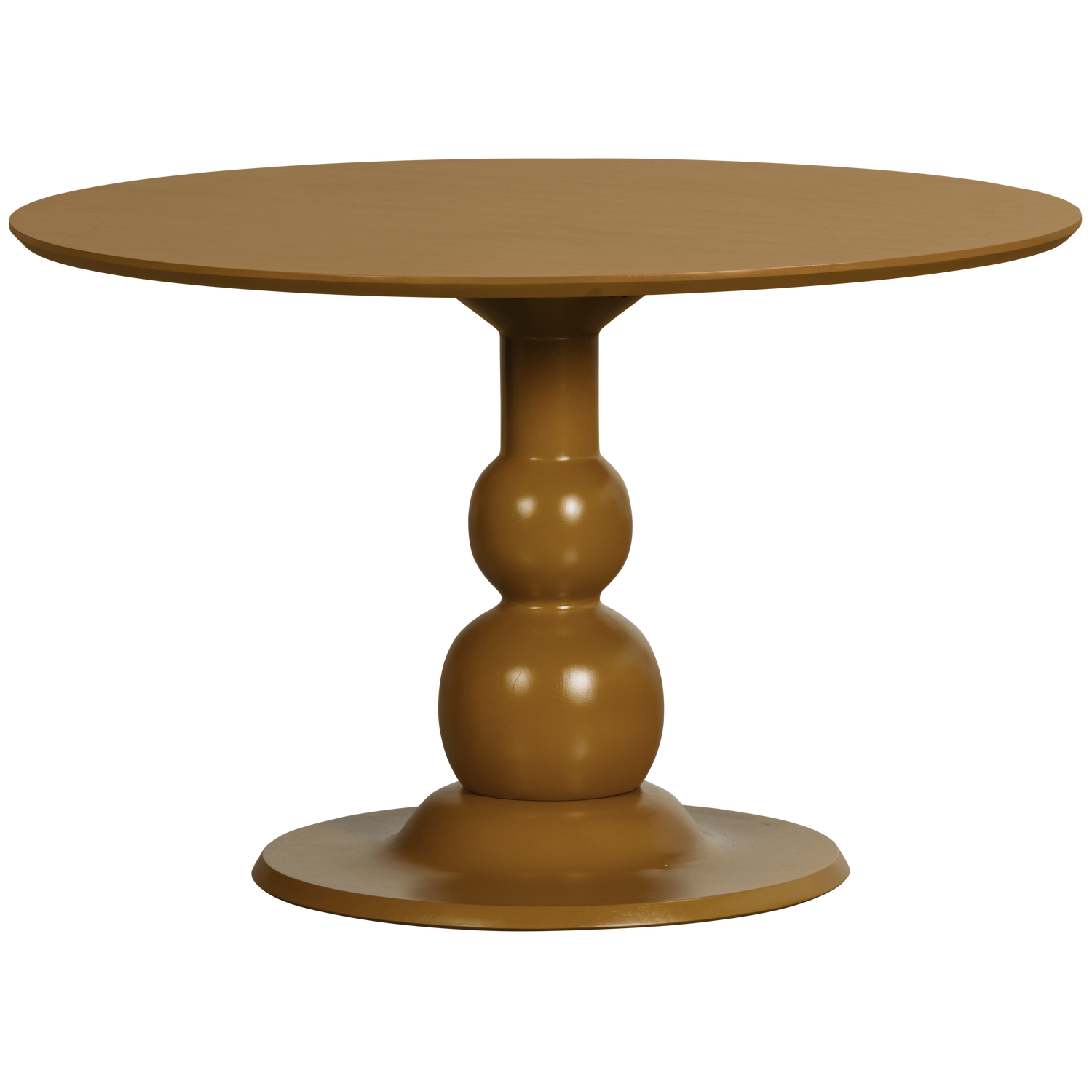 Tavolo da pranzo blanco ø120cm mango miele giallo