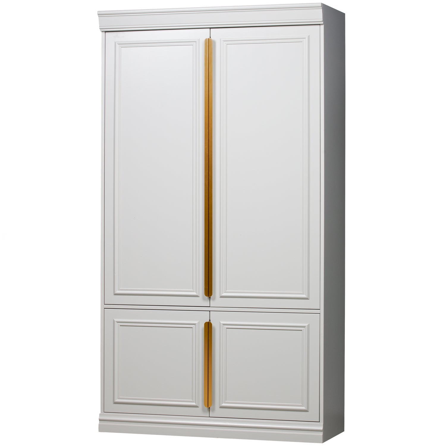Armadio retrò classico organize bianco h215 x 44cm