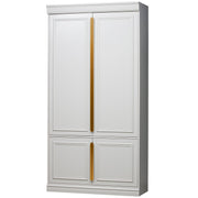 Armadio retrò classico organize bianco h215 x P62cm