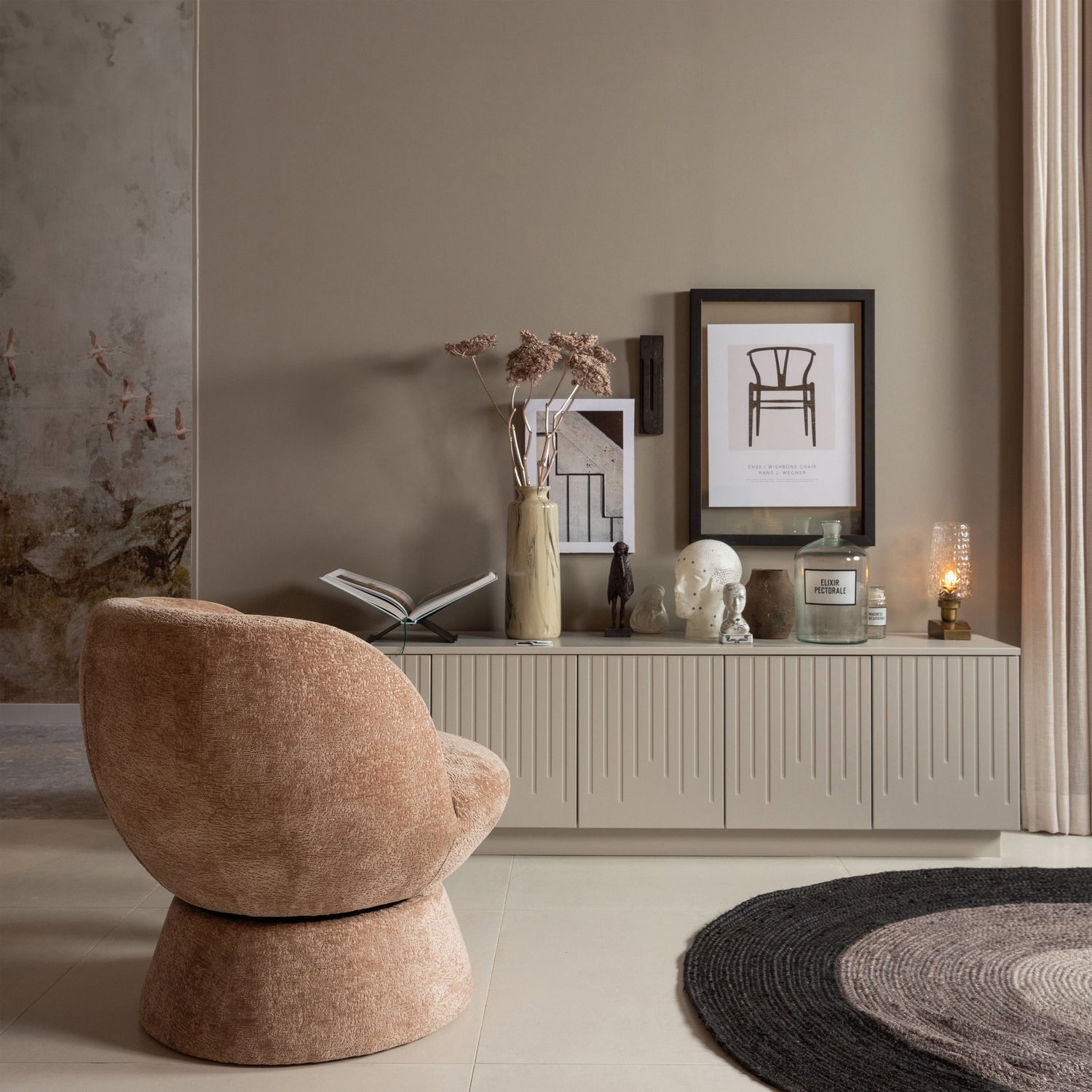 Porta tv pencil pine mist