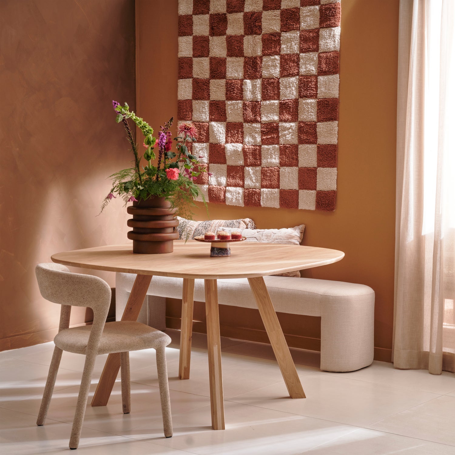 Sedia da pranzo permesso sabbia