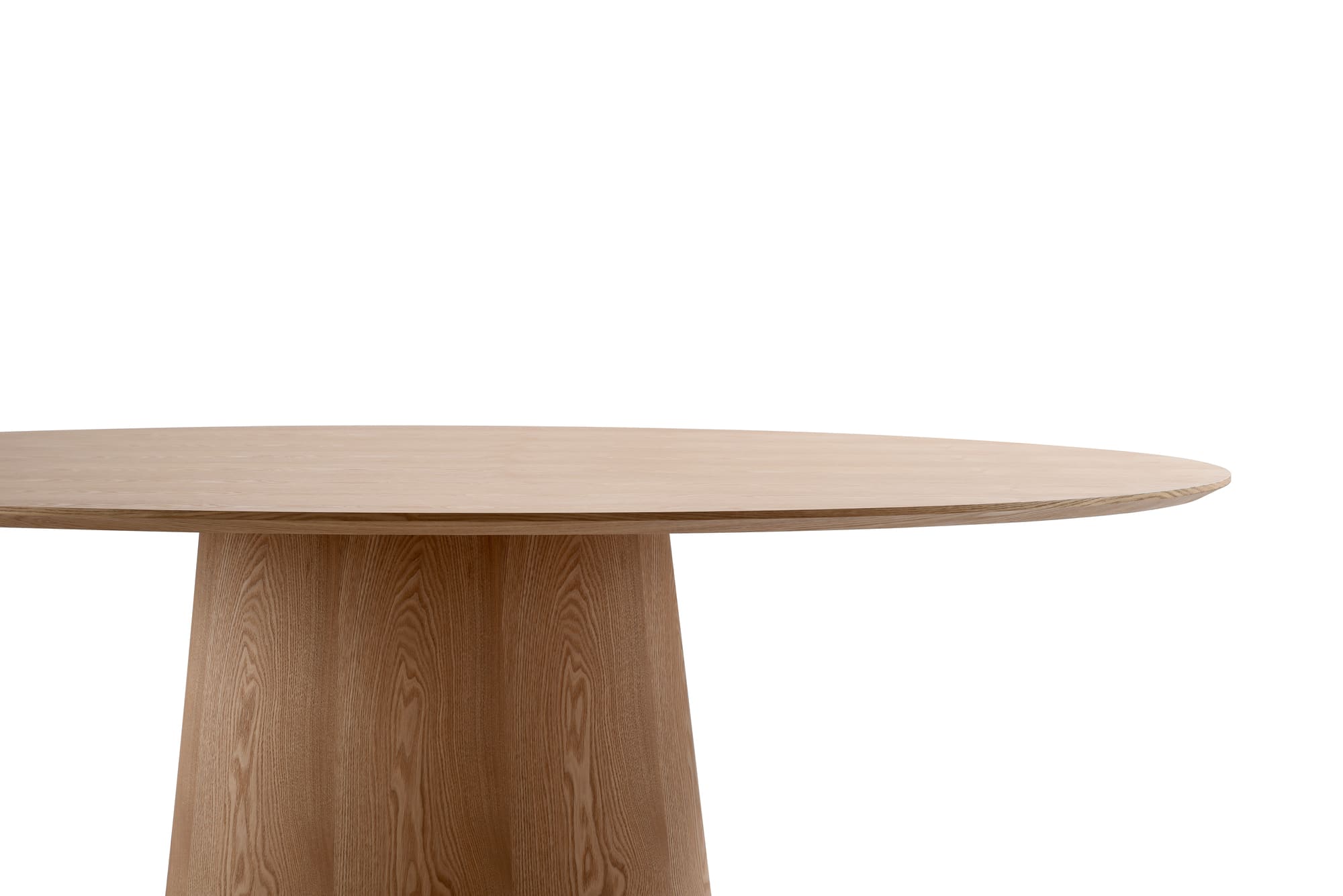 Tavolo alcamo frassino naturale opaco ovale