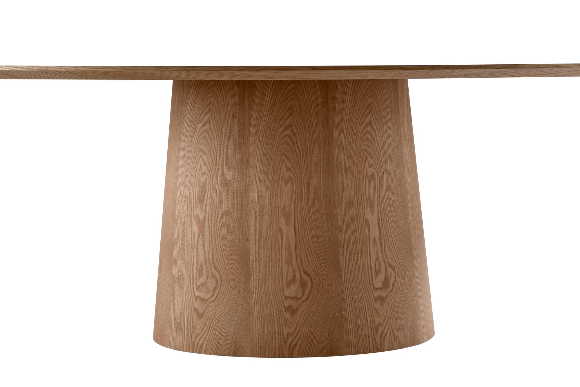 Tavolo alcamo frassino naturale opaco ovale