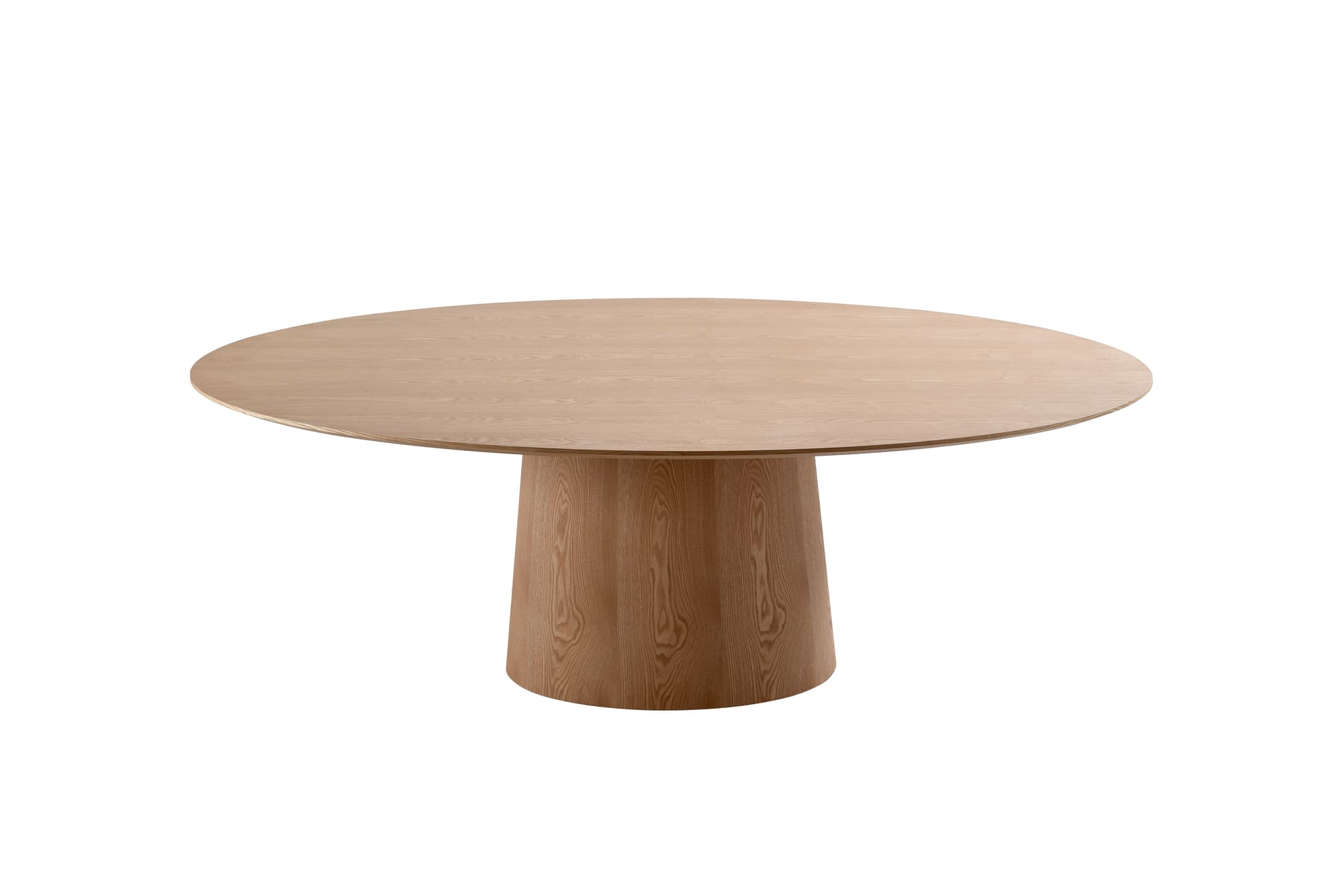 Tavolo alcamo frassino naturale opaco ovale