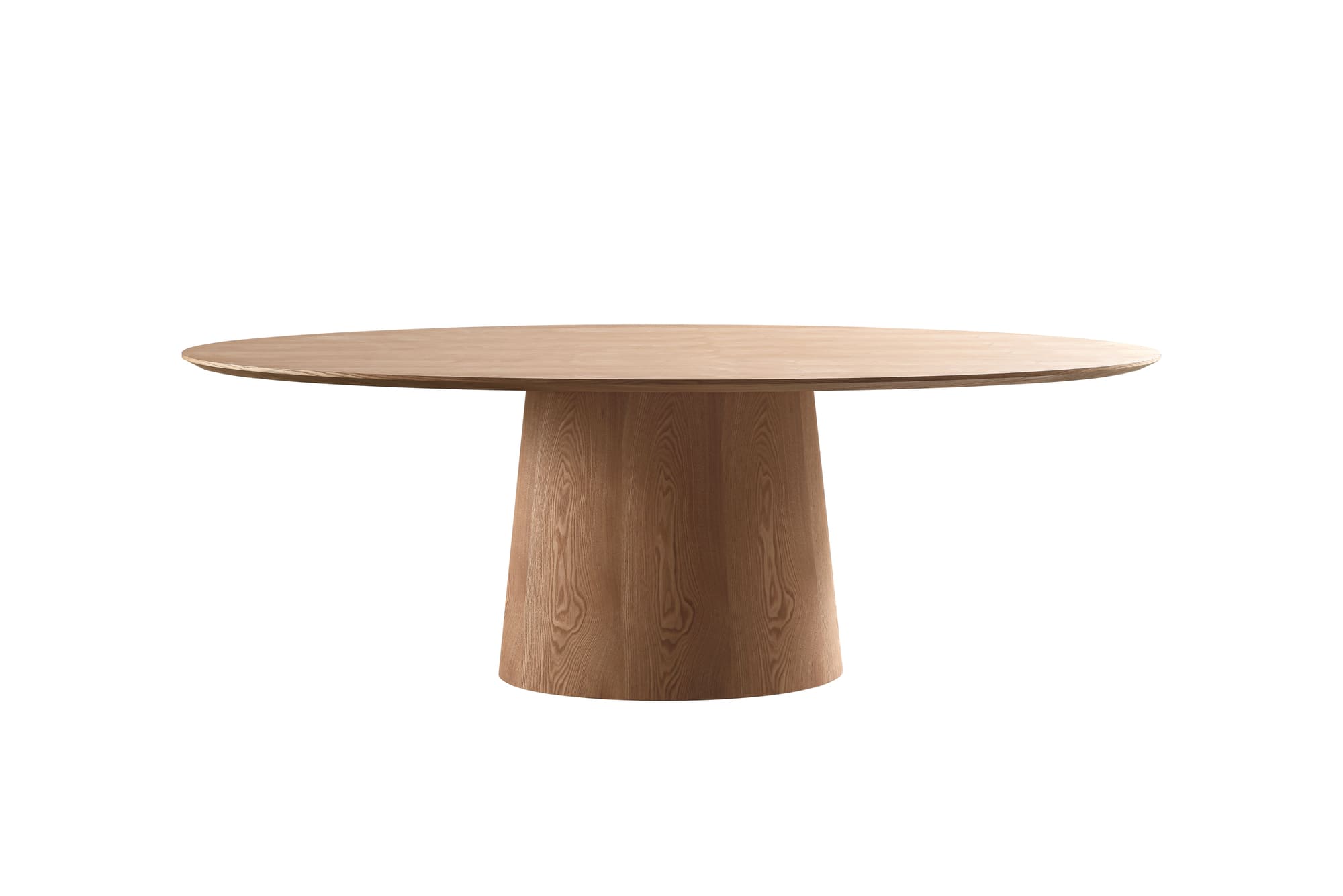 Tavolo alcamo frassino naturale opaco ovale