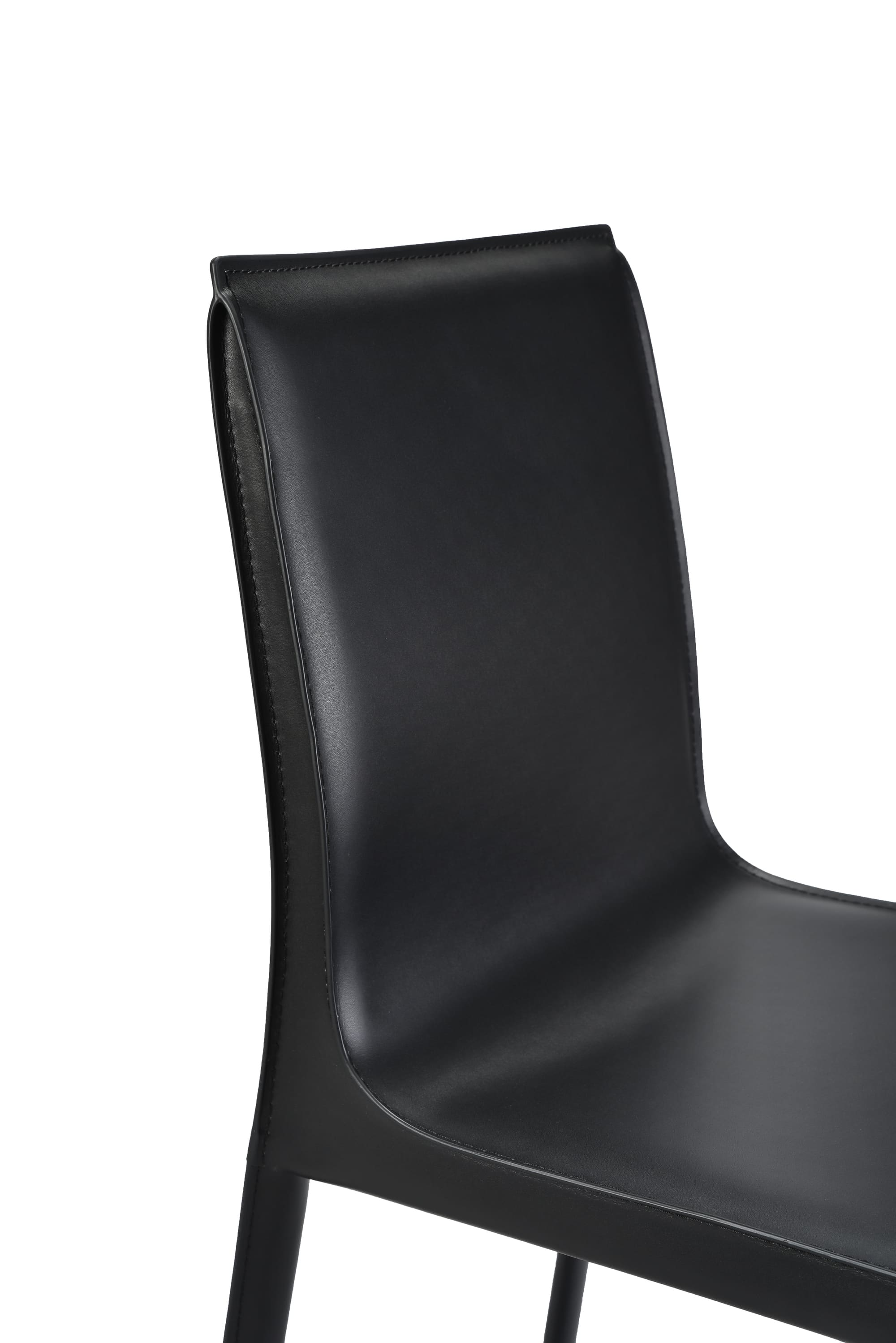 set di 2 sedie da pranzo lusaka nera