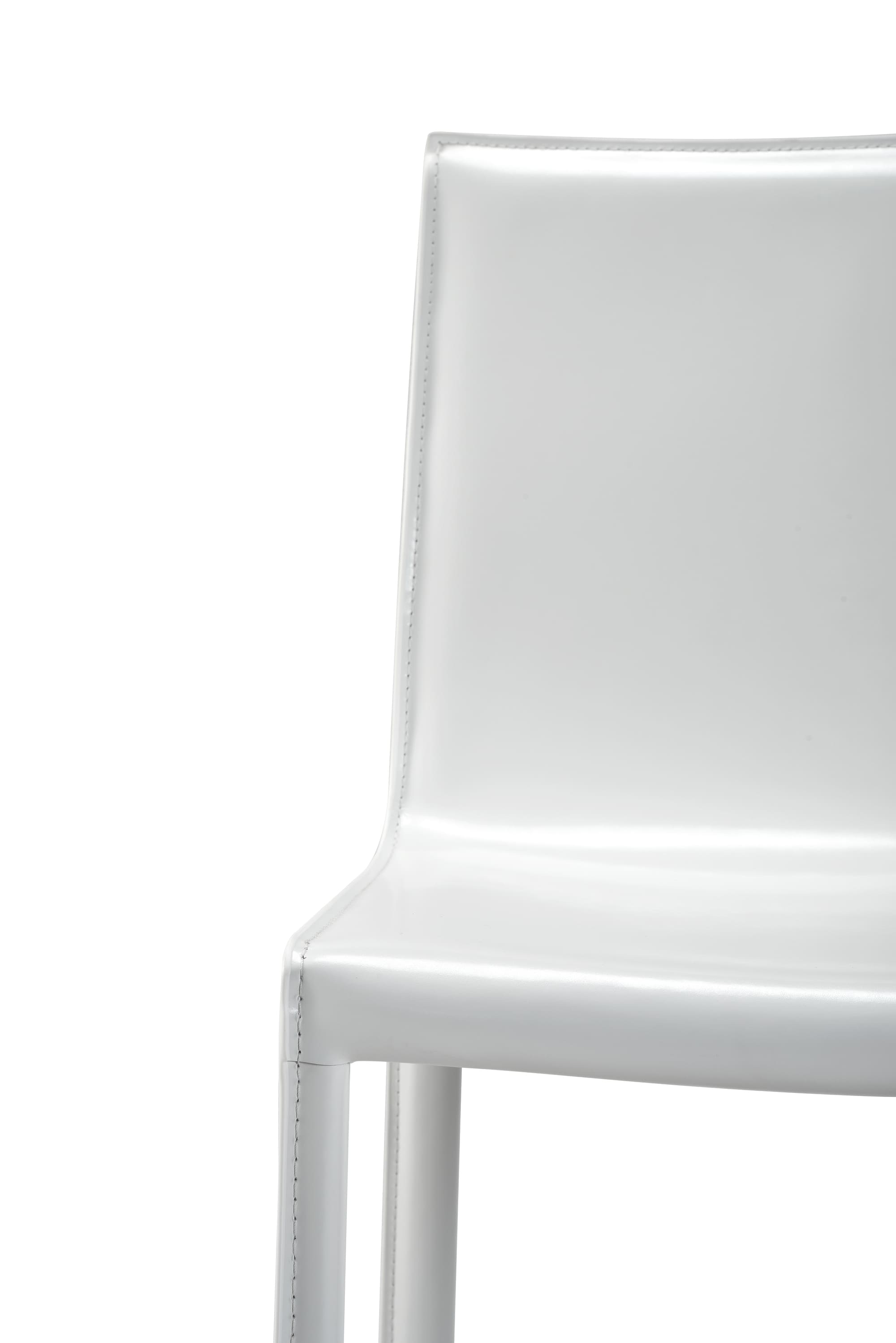 set di 2 sedie da pranzo lusaka bianca