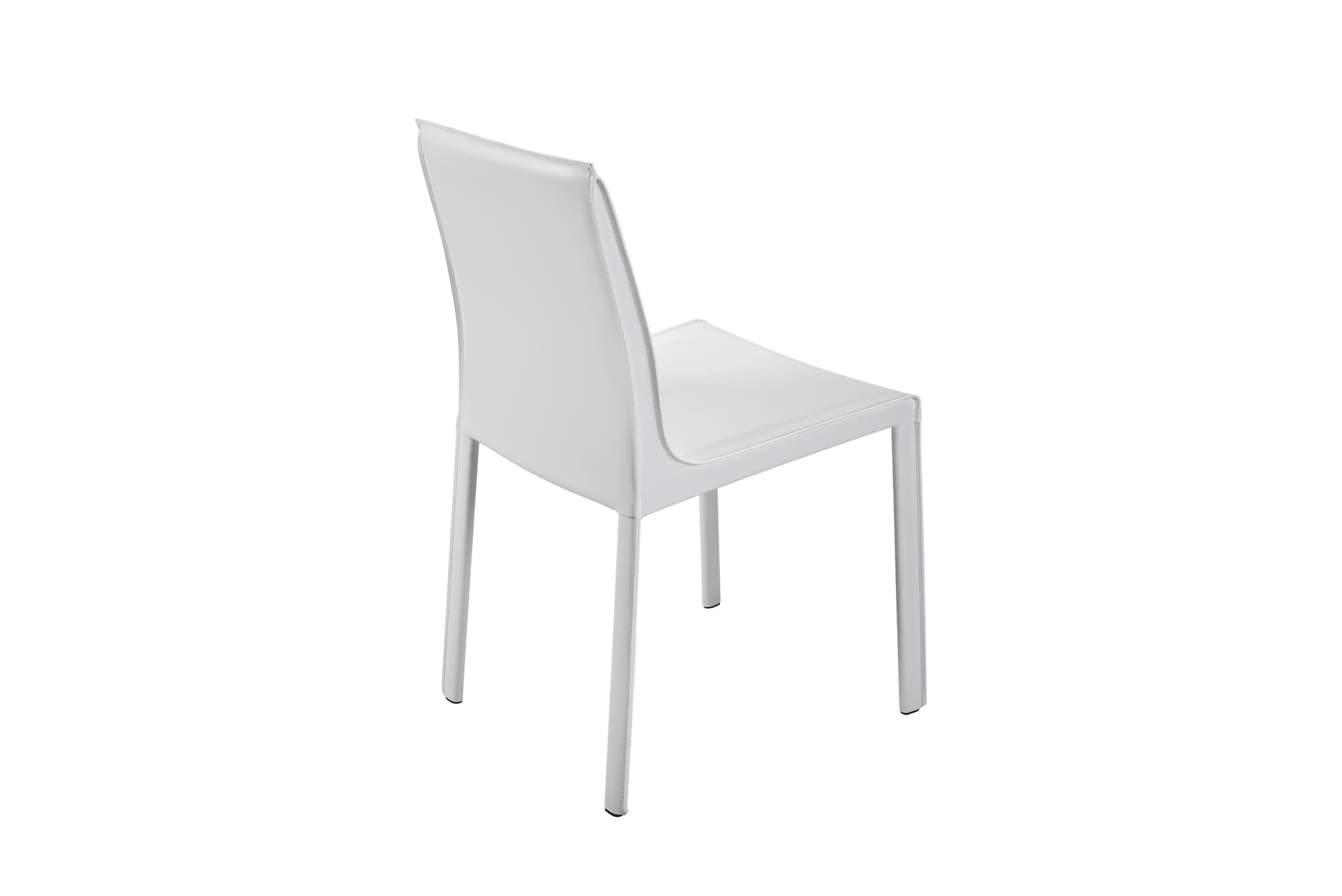 set di 2 sedie da pranzo lusaka bianca