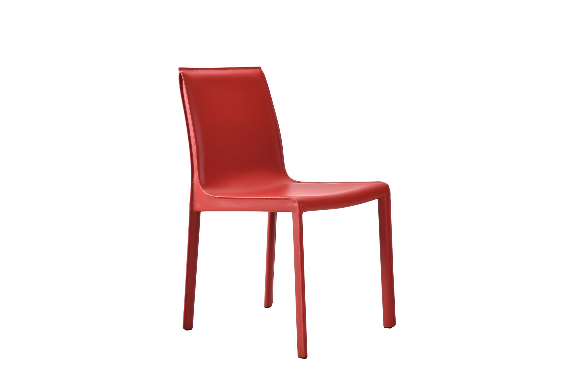 set di 2 sedie da pranzo lusaka rossa