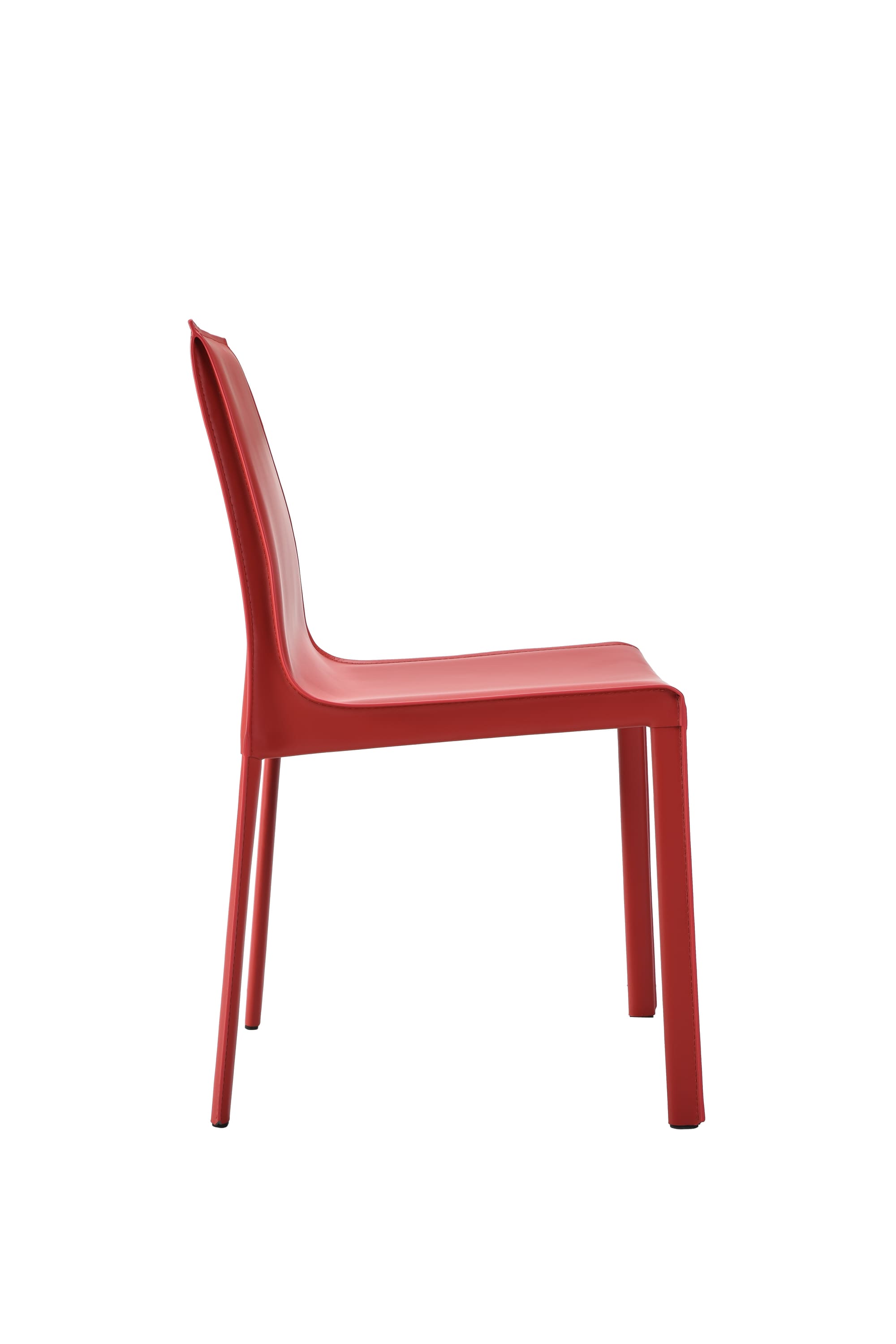 set di 2 sedie da pranzo lusaka rossa