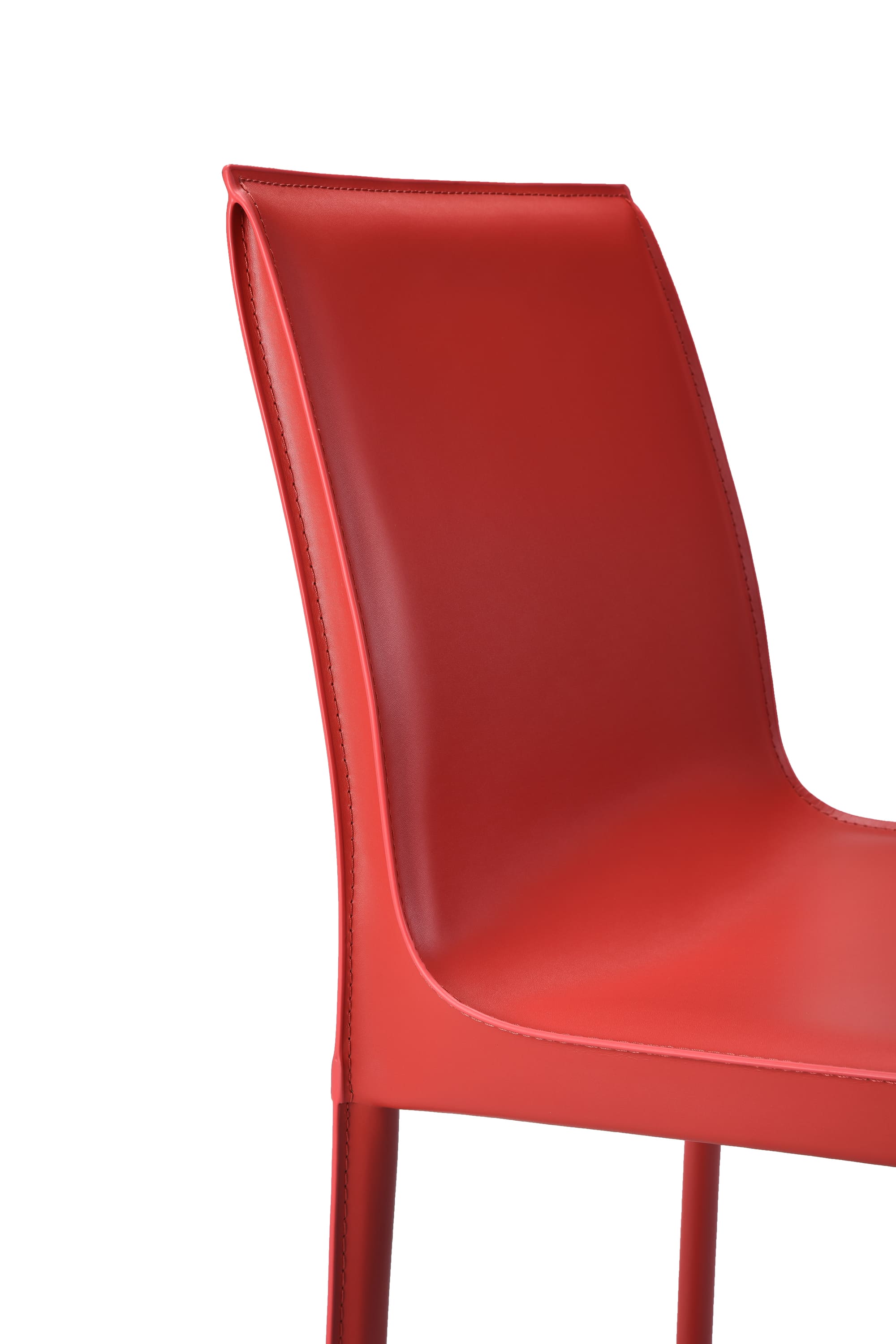 set di 2 sedie da pranzo lusaka rossa