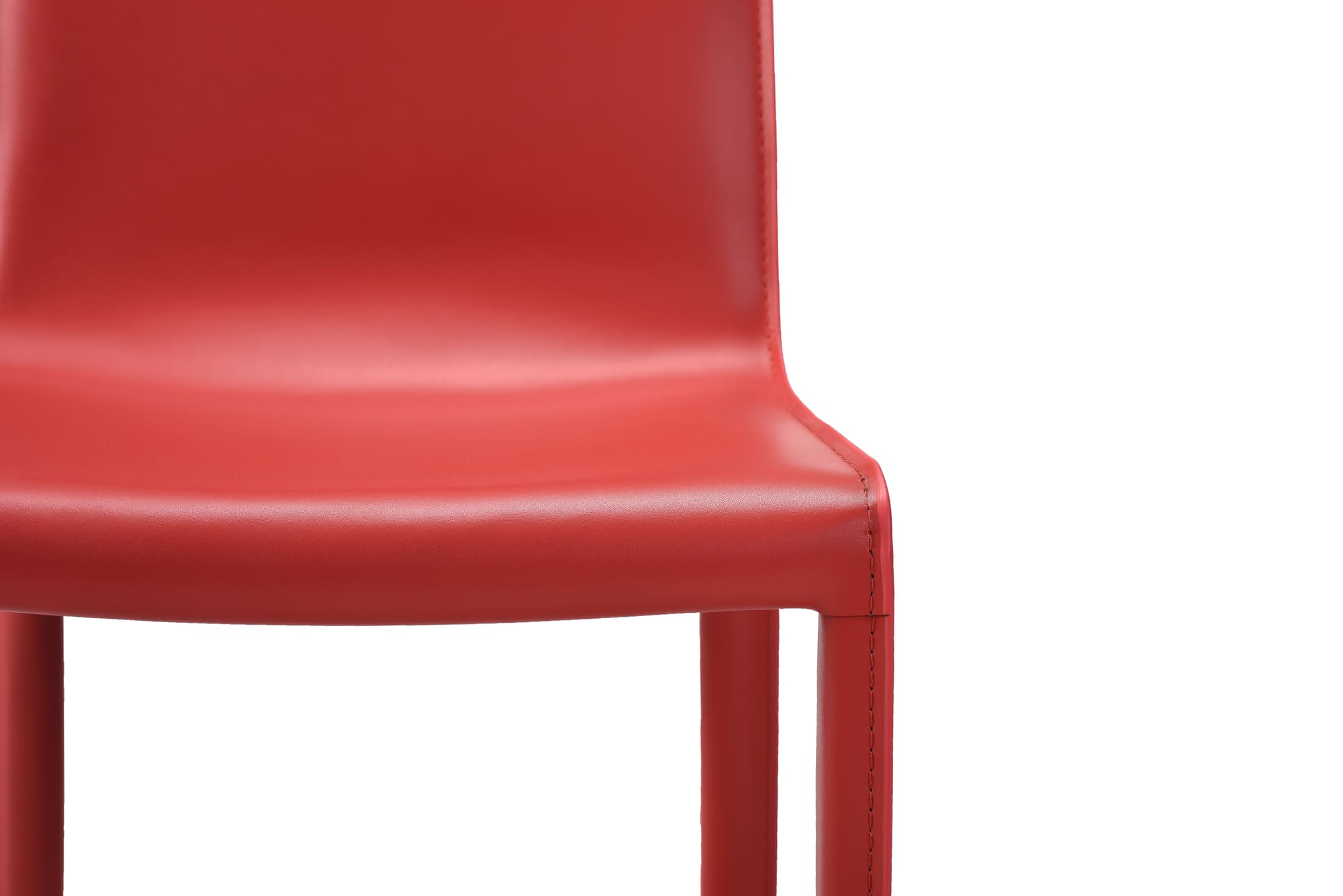 set di 2 sedie da pranzo lusaka rossa