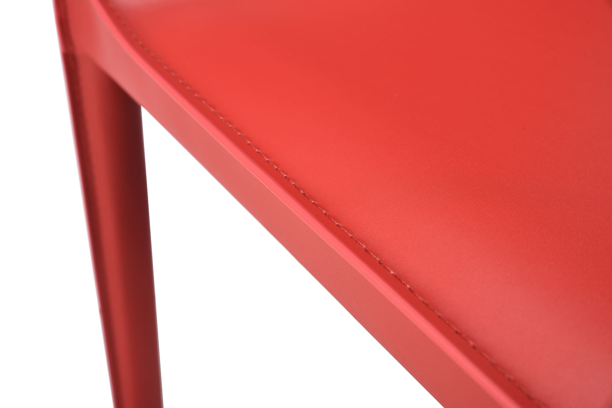 set di 2 sedie da pranzo lusaka rossa