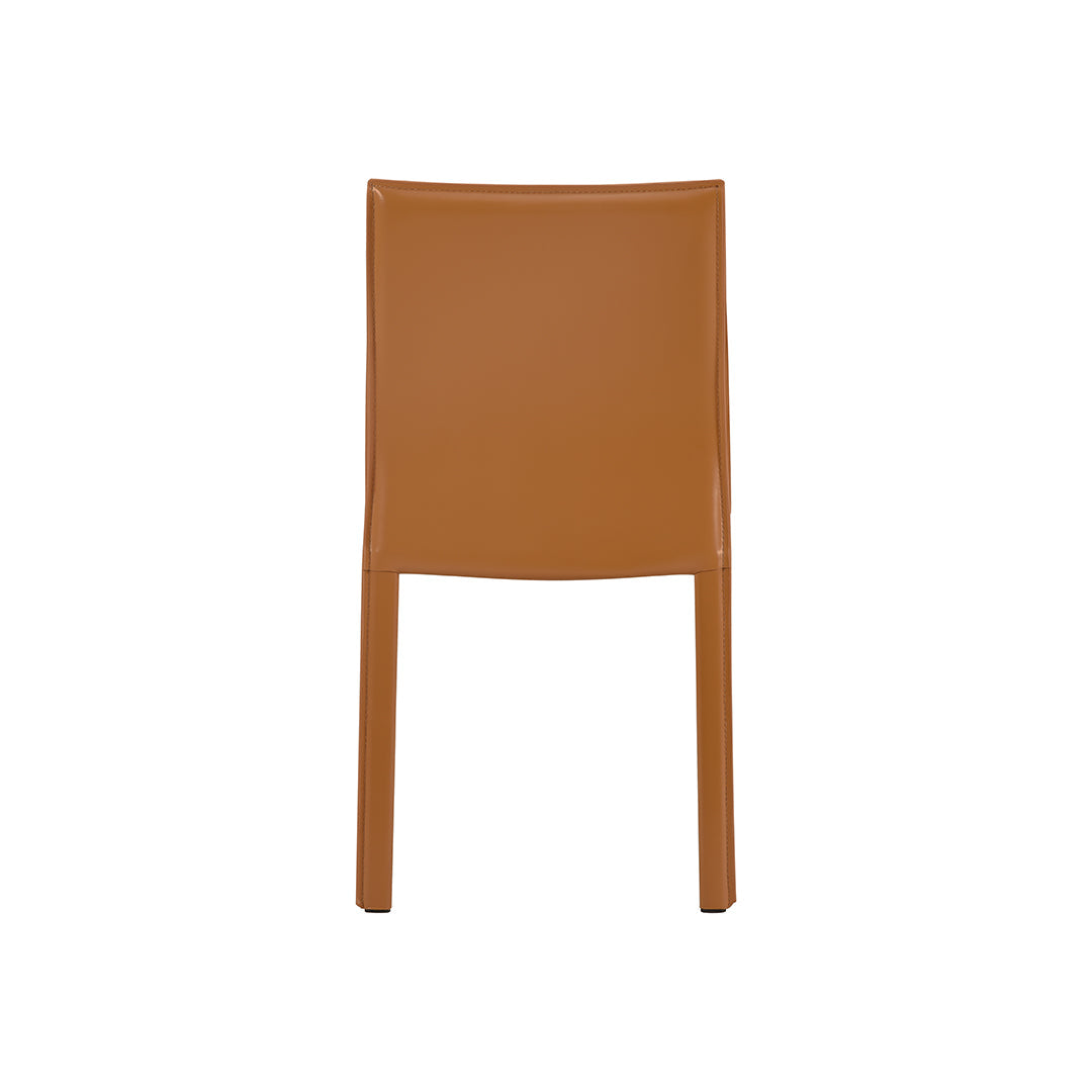 set di 2 sedie da pranzo lusaka marrone chiaro