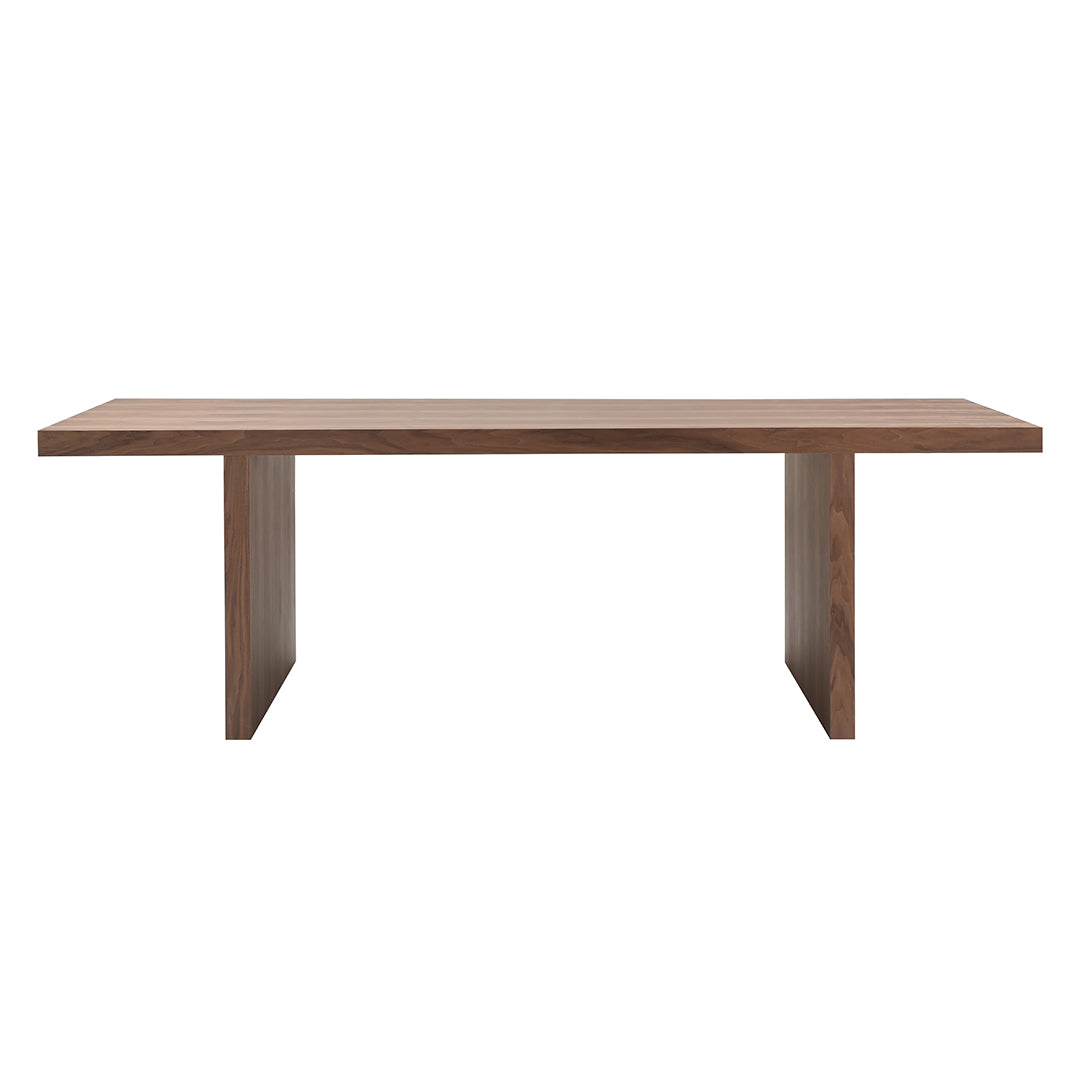 Tavolo quadronno noce scuro opaco