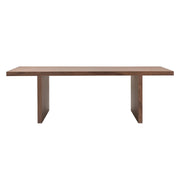 Tavolo quadronno noce scuro opaco