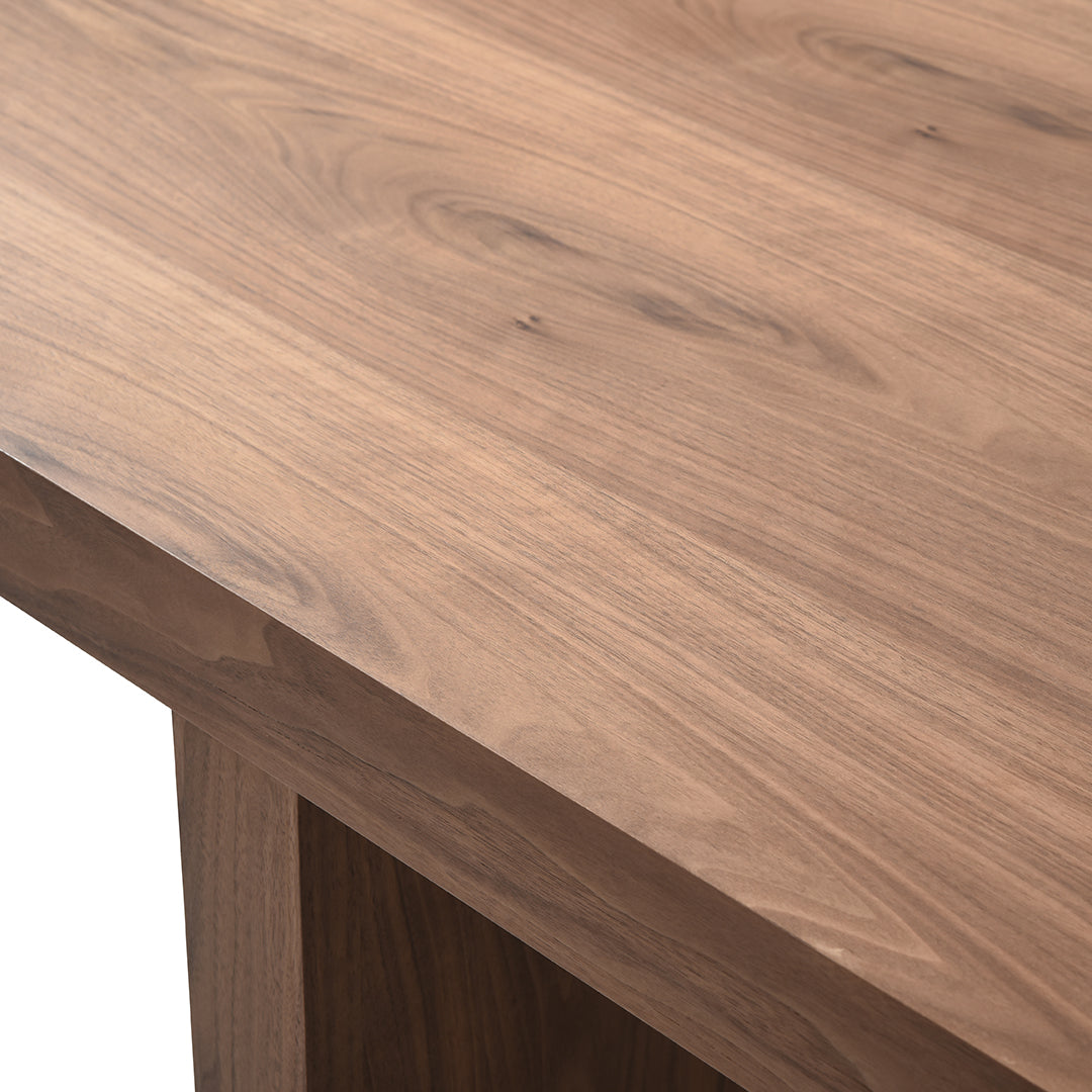 Tavolo quadronno noce scuro opaco