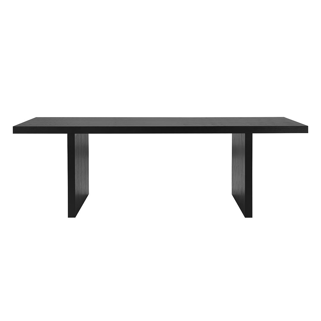 Tavolo quadronno frassino nero opaco